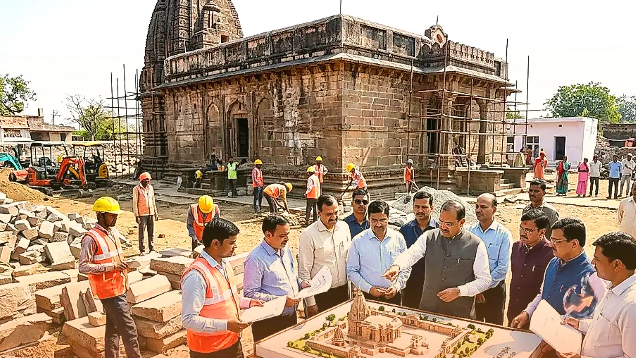 Madhya Pradesh Government to Transform Deori's Historical Khanderao Temple Into a Major Tourist Destination at a Cost of 50 Crore Rupees
