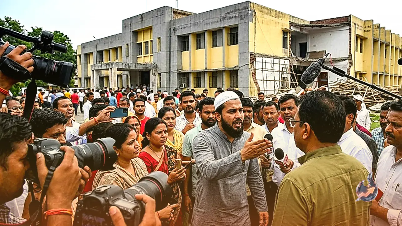 सहारनपुर मस्जिद ढहाए जाने पर गरमाई सियासत, ओवैसी की पार्टी ने अखिलेश यादव को घेरा