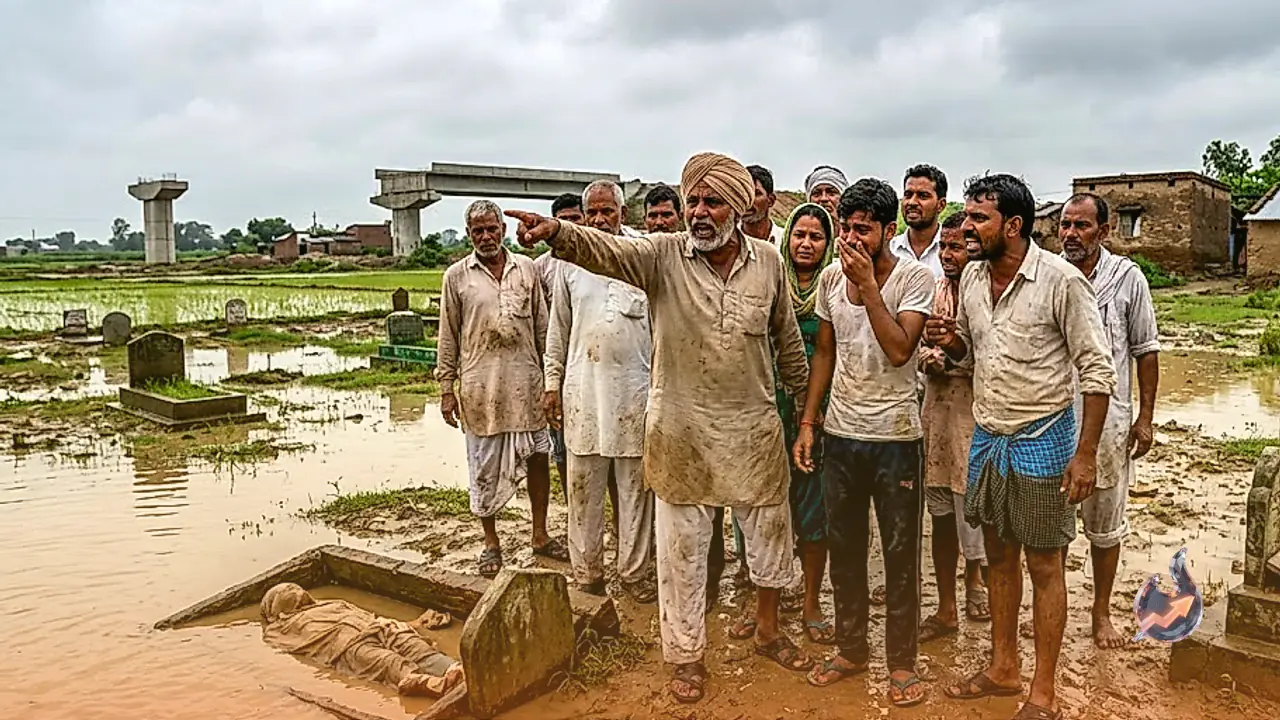Saharanpur Floods: Bodies wash out from graveyard after heavy rains, locals express anger