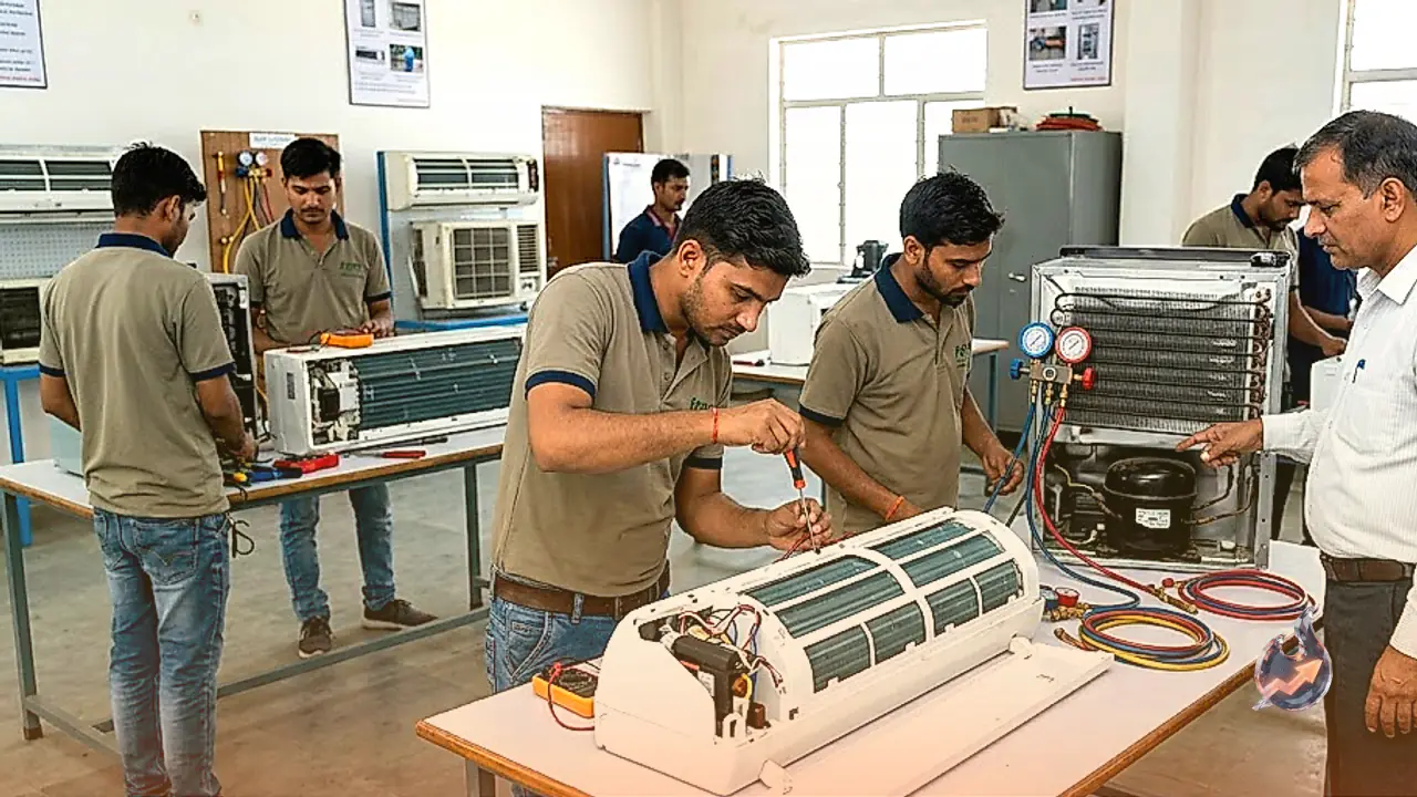 Free AC and Fridge Repair Training in Saharanpur with Loan Facility for Employment