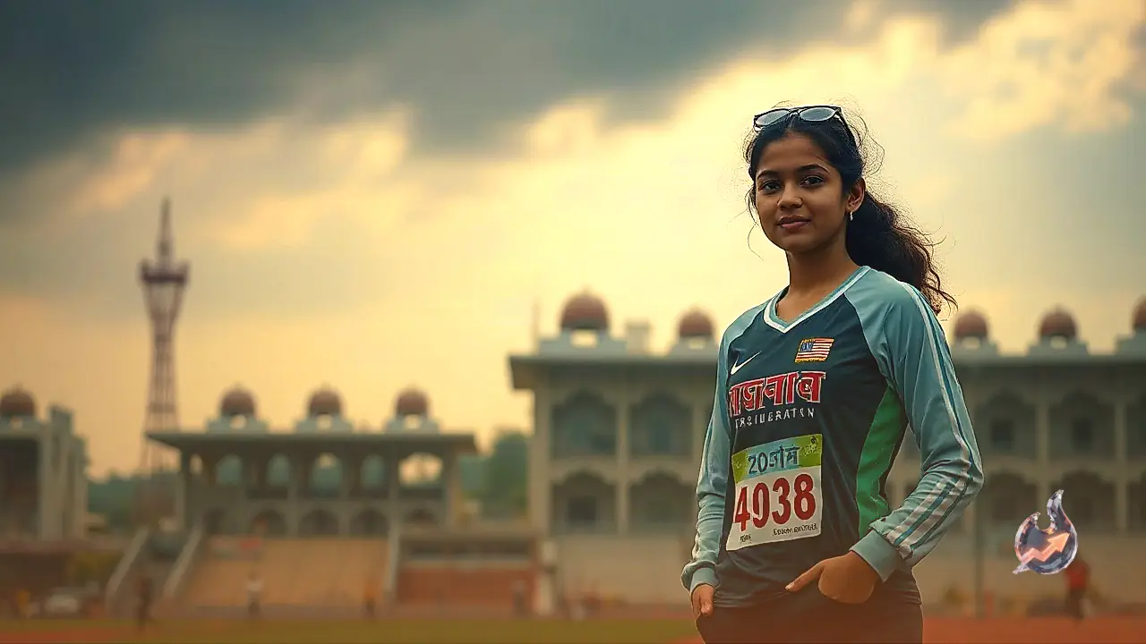 Saharanpur Athlete Prachi Chaudhary to Represent India at Japan Asian Games