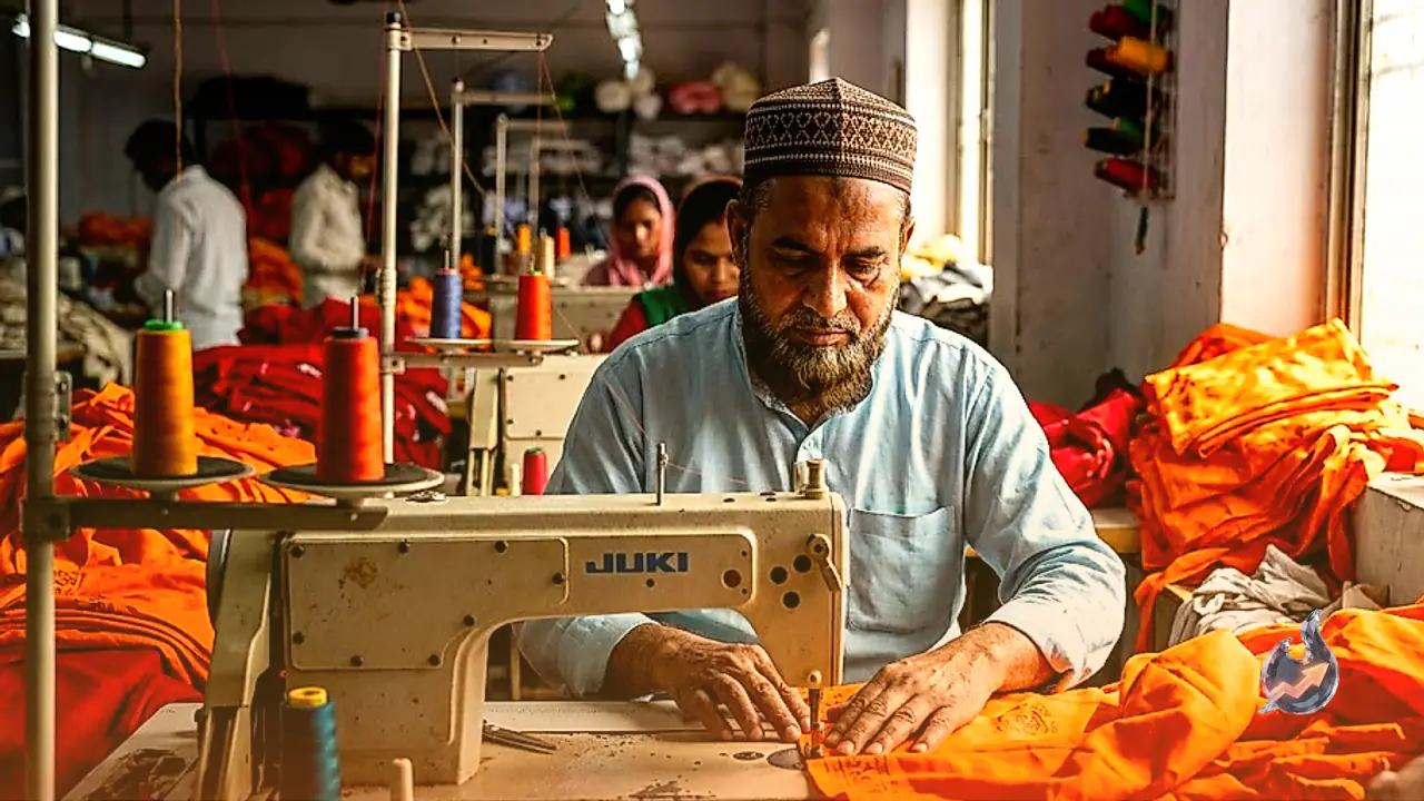 Colors of Faith in Saharanpur: Muslim Artisans Work Around the Clock to Craft Kanwar Dresses