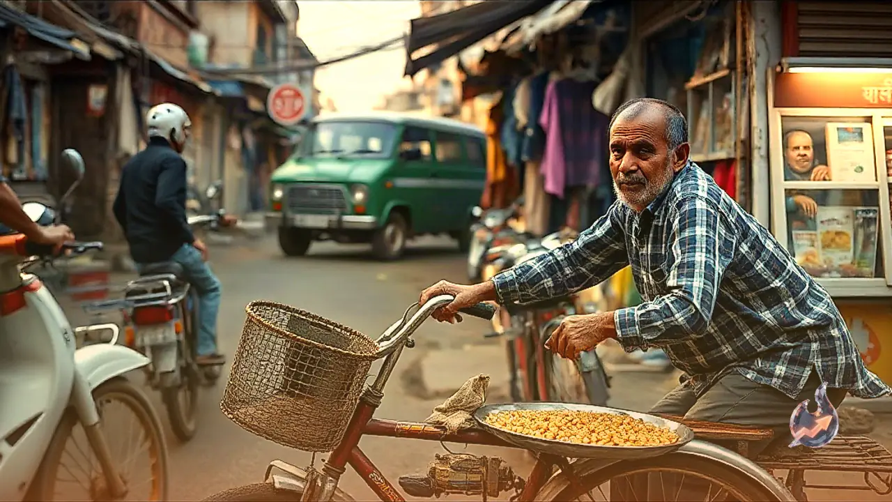 Bicycle Bell and Five Decades of Flavour, Vasudev Bari Serves Tangy Grams in Ghazipur