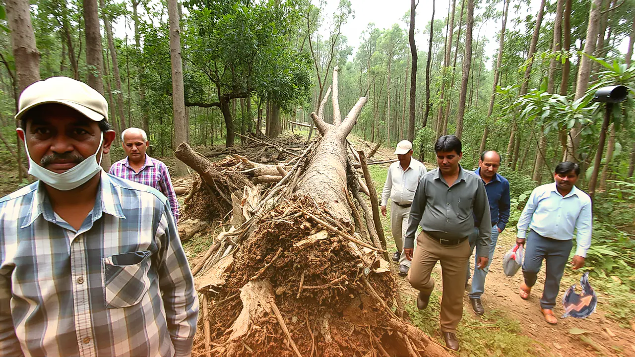 उत्तराखंड के जंगलों में साल बोरर का भीषण हमला, पेड़ों को बचाने के लिए चला ट्रैप ट्री ऑपरेशन