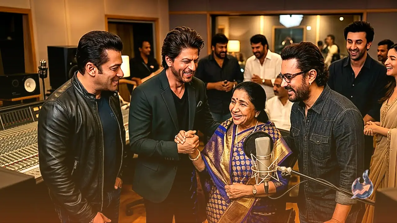 आशा भोसले के अंतिम गाने के लिए एक मंच पर आएंगे सलमान, आमिर और शाहरुख, साउथ के दिग्गजों का भी साथ
