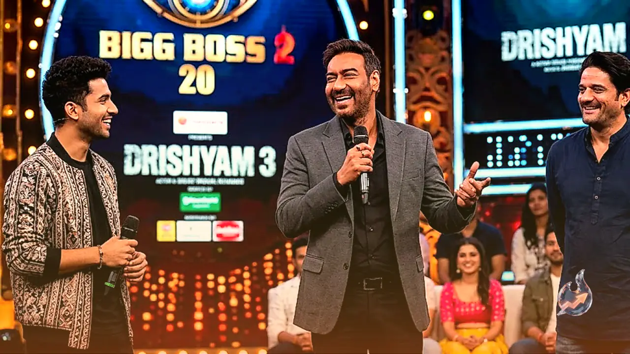 Ajay Devgn Mocks His Own Dance Skills On Bigg Boss 20 While Promoting Drishyam 3