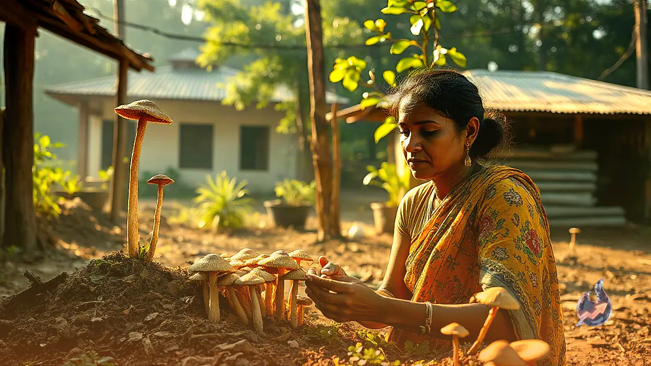 Samastipur Entrepreneur Shows How a 400 Rupee Investment in Mushroom Farming Yields Returns in 30 Days
