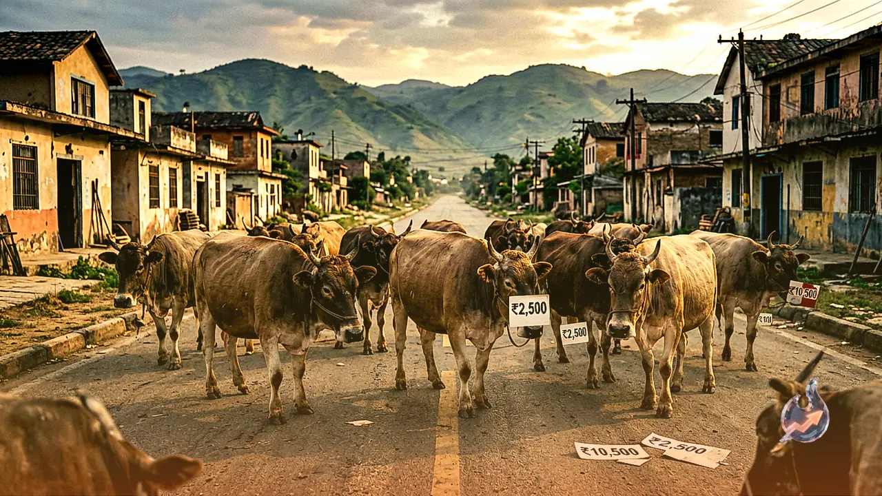 Sambhal Civic Body Imposes ₹2,500 Fine on Cattle Owners Leaving Livestock on Roads, Warns of Police Action