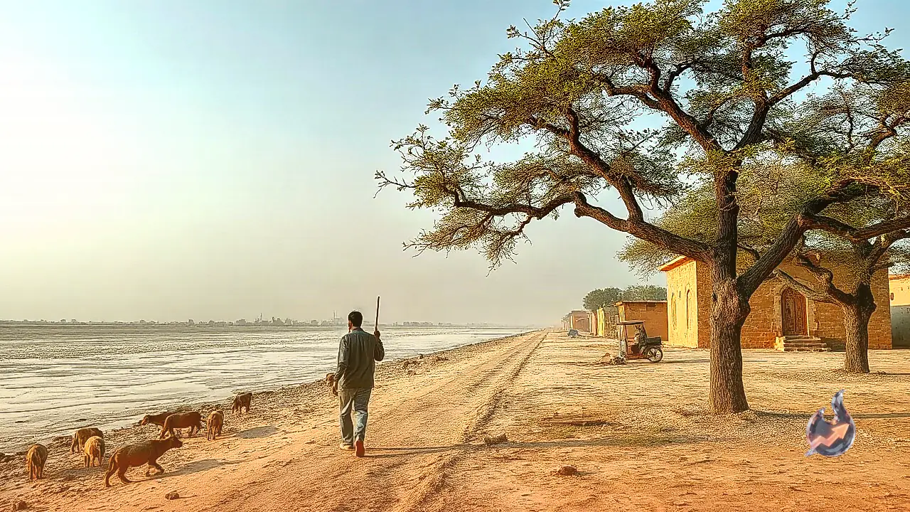 A Rajasthan Pastoralist Grows 250 Trees On Salty Sambhar Lake Banks, Lowering Summer Temperatures By 10 Degrees Naturally