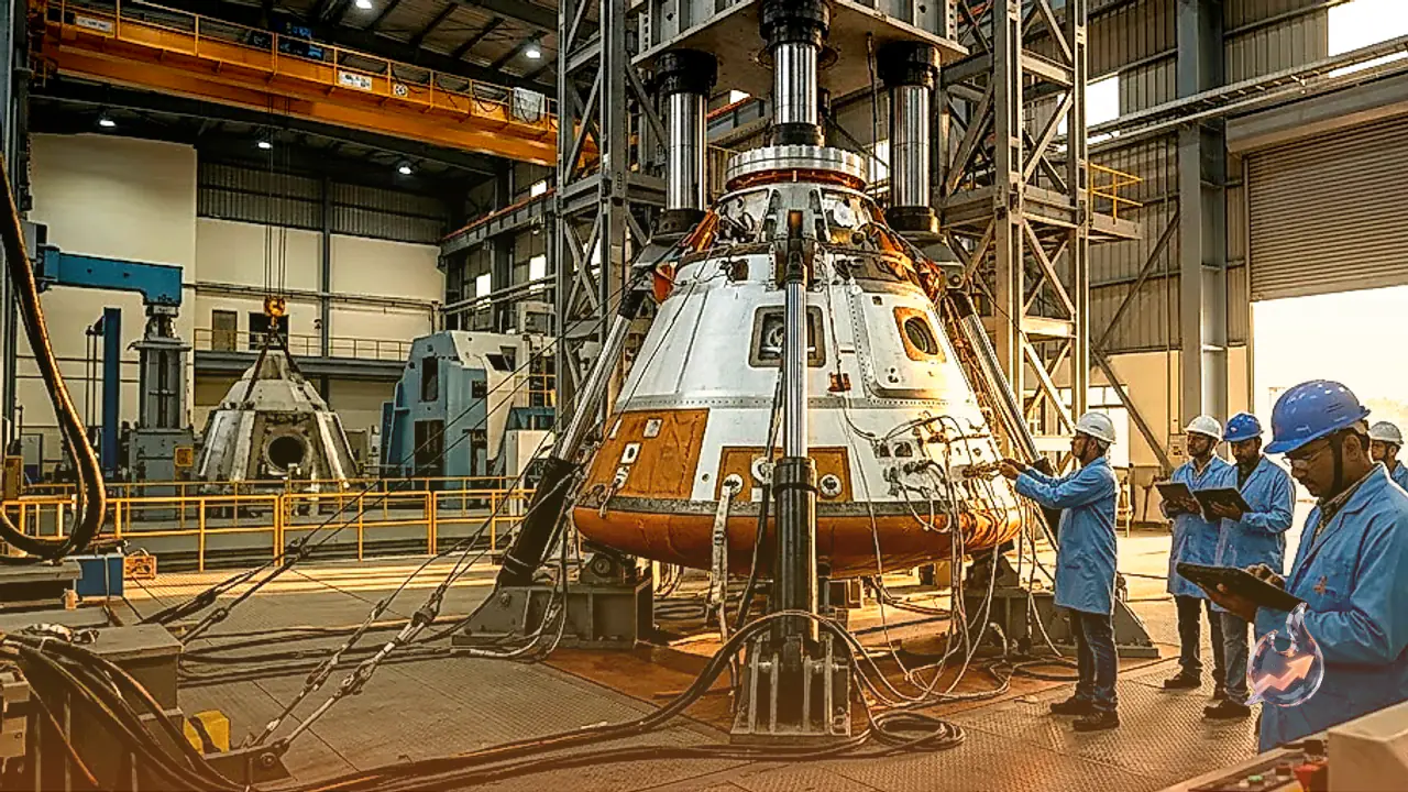 Gaganyaan's crew module clears three crucial tests ahead of its ocean splashdown