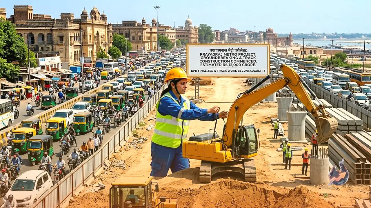 Prayagraj's traffic nightmare may soon ease as Rs 12,000 crore metro project gets a start date