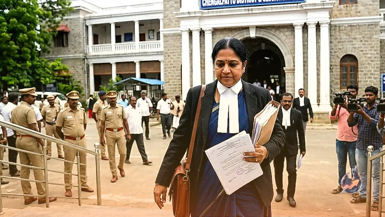 Sangeetha Withdraws Divorce Petition Against Tamil Nadu Chief Minister C. Joseph Vijay, Chengalpattu Court Disposes of Case