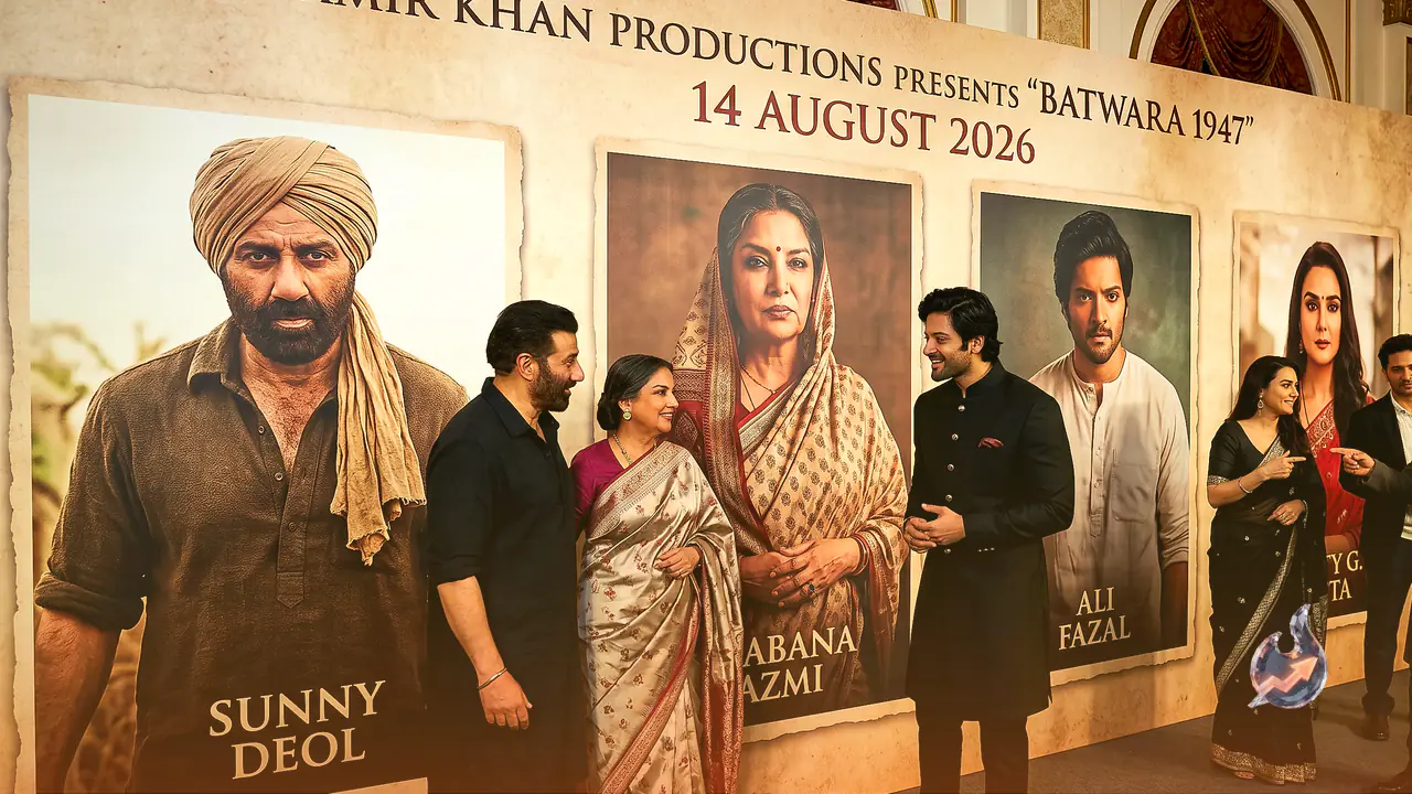 सनी देओल की 'बंटवारा 1947' के किरदारों से हटा पर्दा, शबाना से लेकर अली फजल तक हर चेहरे में दिखी बंटवारे की कहानी