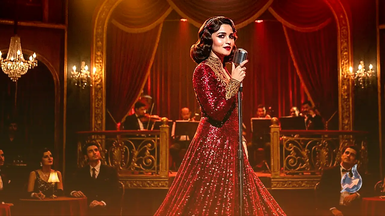 Alia Bhatt Retro Cabaret Avatar Revealed for Sanjay Leela Bhansali Love and War