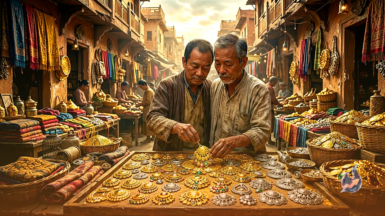 साफे और चुन्नियों की रंगाई से शुरू होकर कैसे सोने-चांदी का सबसे बड़ा केंद्र बन गया पाली का उदयपुरिया बाजार