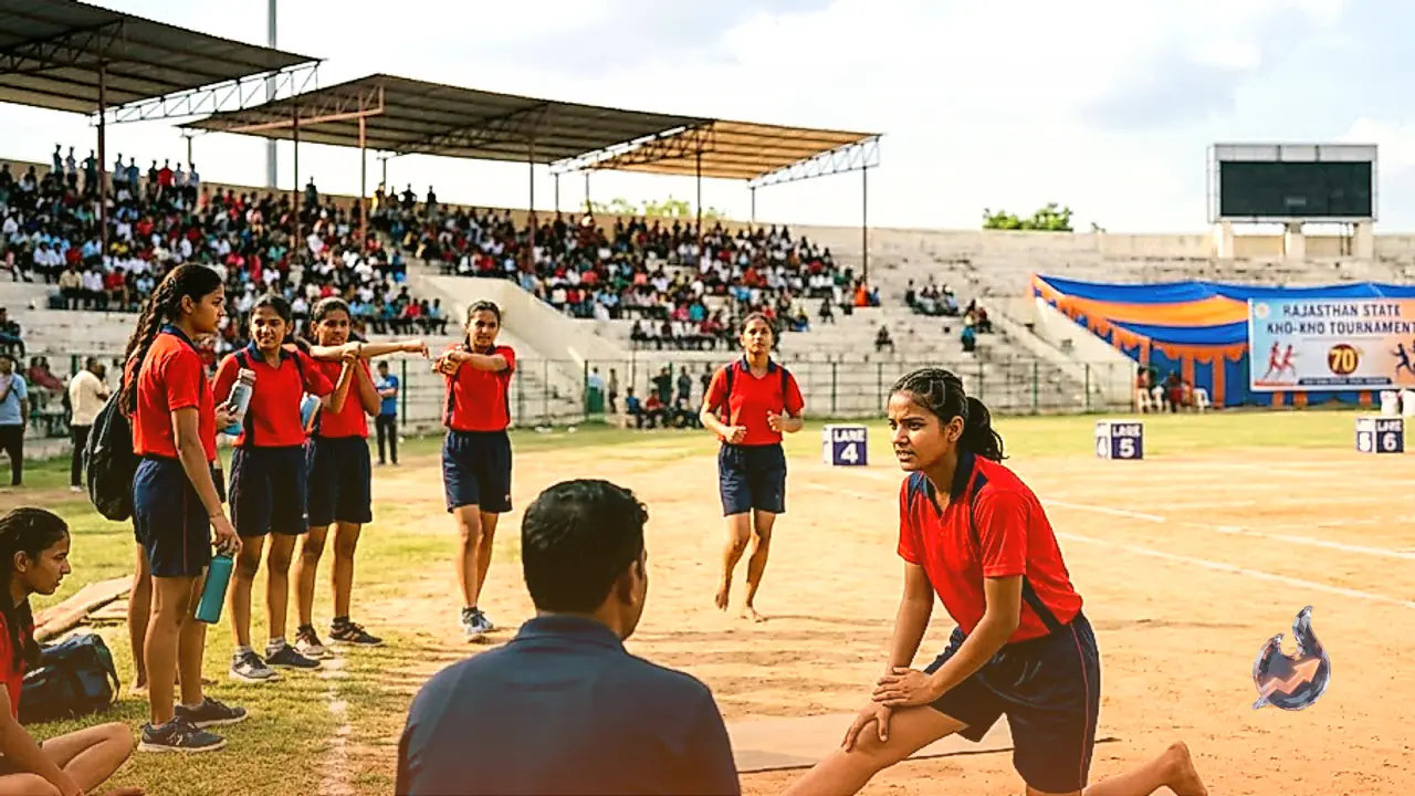 Gajjupura in Sapotra Hosts 70th State-Level Kho-Kho Tournament as 1,032 Girls Prepare to Compete