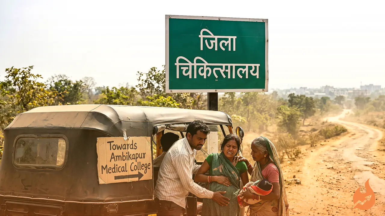Deadly Journey to Ambikapur: Surguja's Broken Referral System Is Costing Mothers and Newborns Their Lives