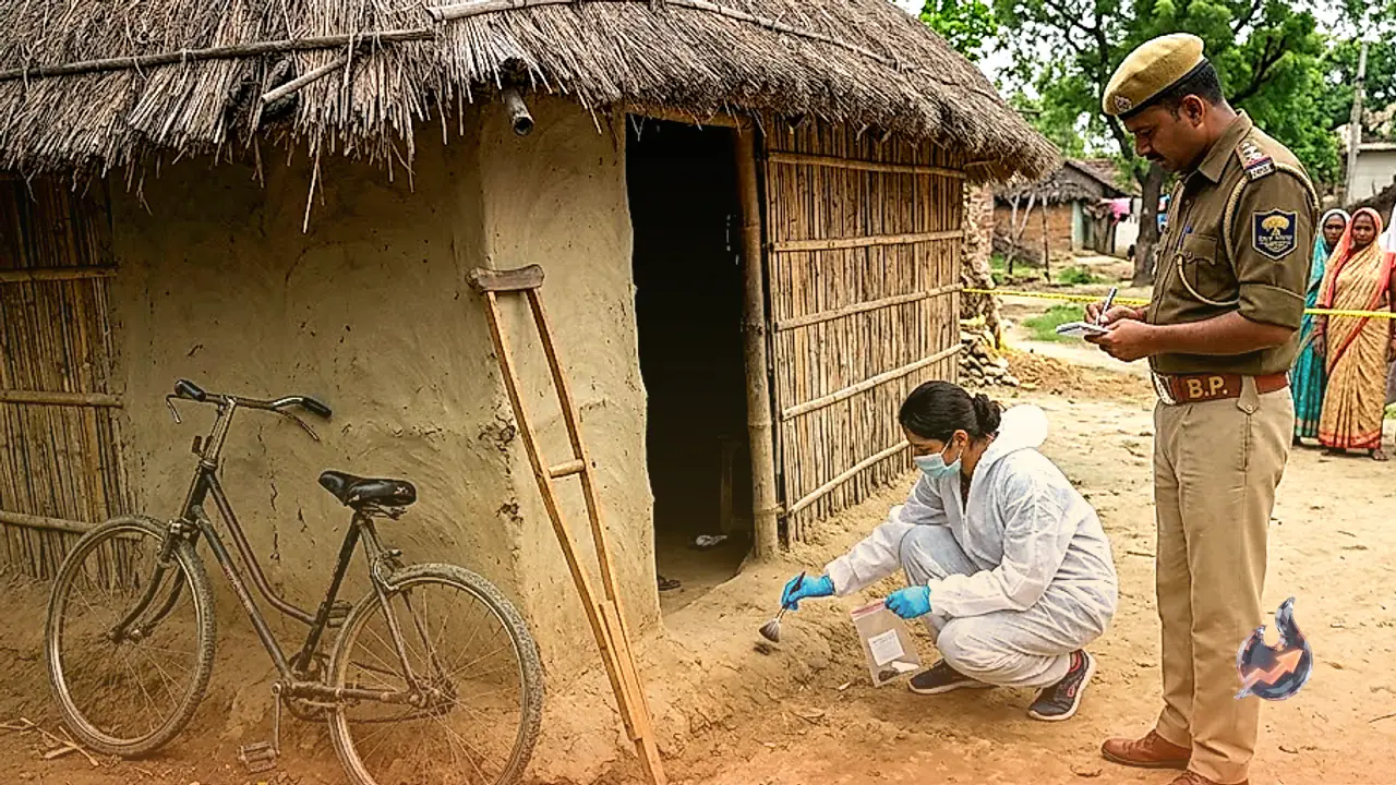 Differently Abled Man Murdered in Sleep at Prabodhi Narendra Village in Hajipur, Police and Forensic Teams Launch Probe