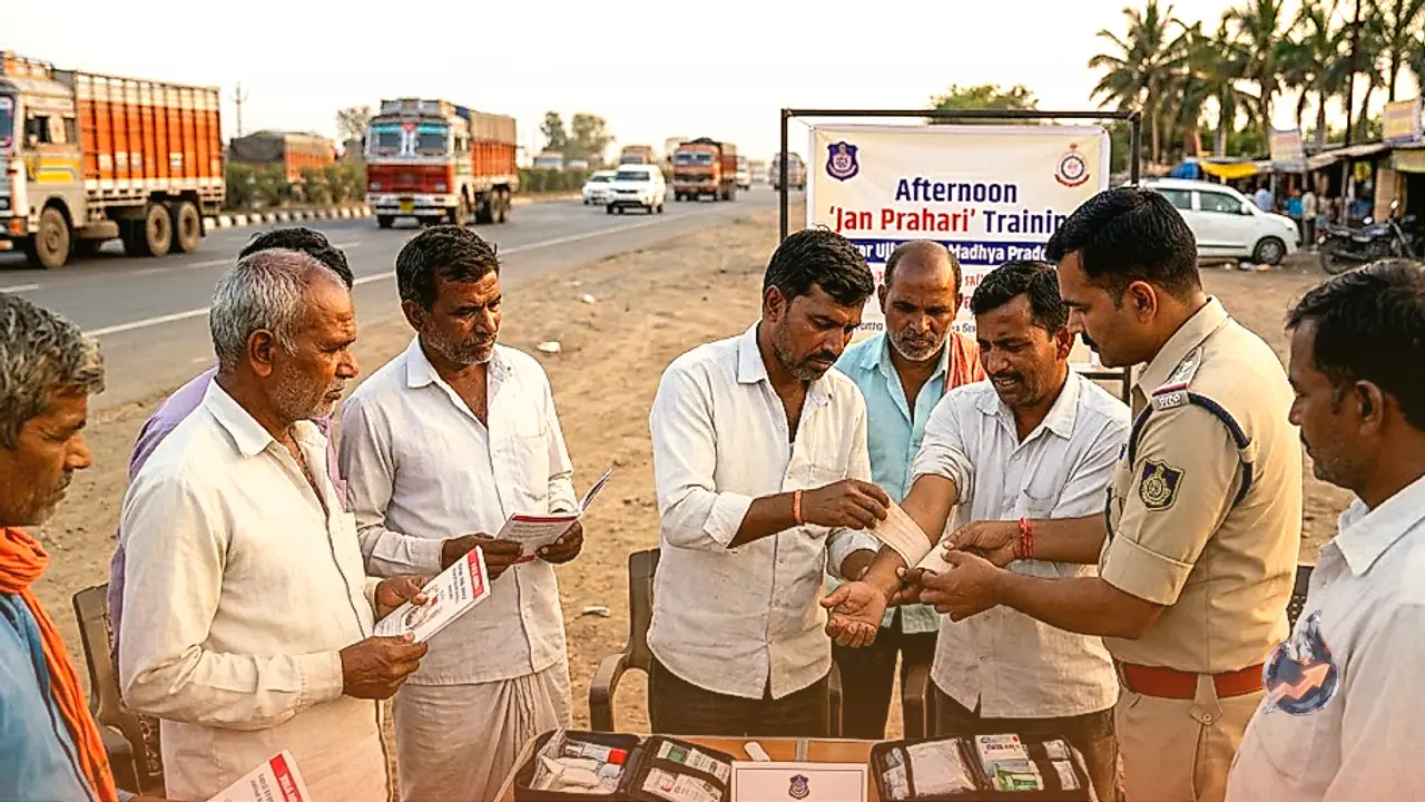 Ujjain Launches Jan Prahari Campaign to Turn Highway Vendors Into First Responders for Accident Victims