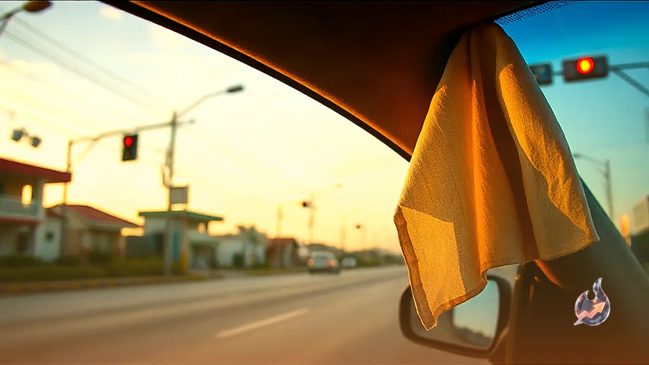 Why Do Drivers Hang White Cloth From Moving Cars? The Hidden Meaning Explained