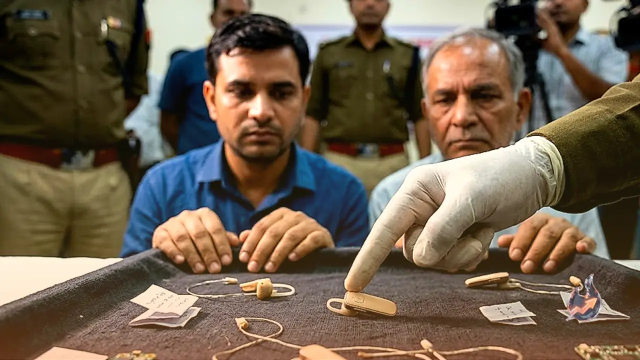 Massive Crackdown on Exam Cheating as UP STF Arrests 13 Members of High-Tech Bluetooth Solver Gang
