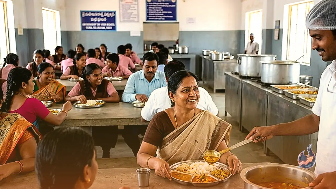 Telangana Mandates Free Midday Meals And Breakfast For Government School Teachers And Staff