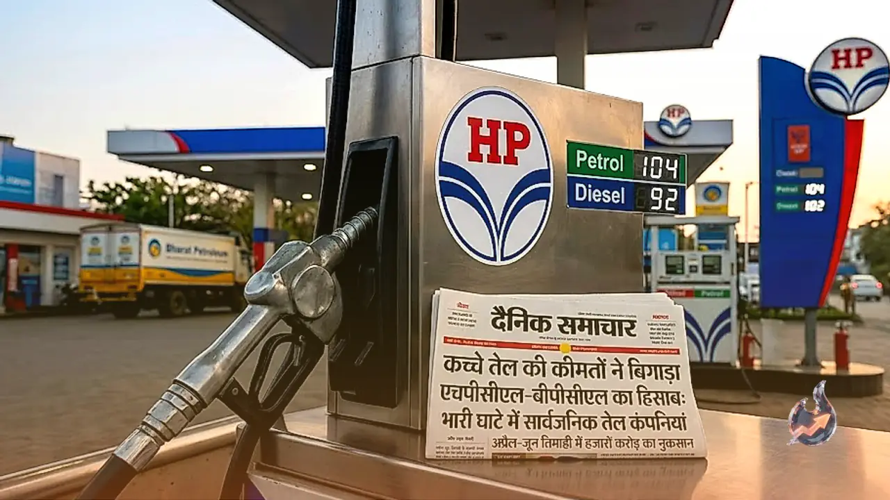 PSU Oil Majors Face Massive Setback: Soaring Crude Prices Wipe Out Hindustan Petroleum and Bharat Petroleum Profits