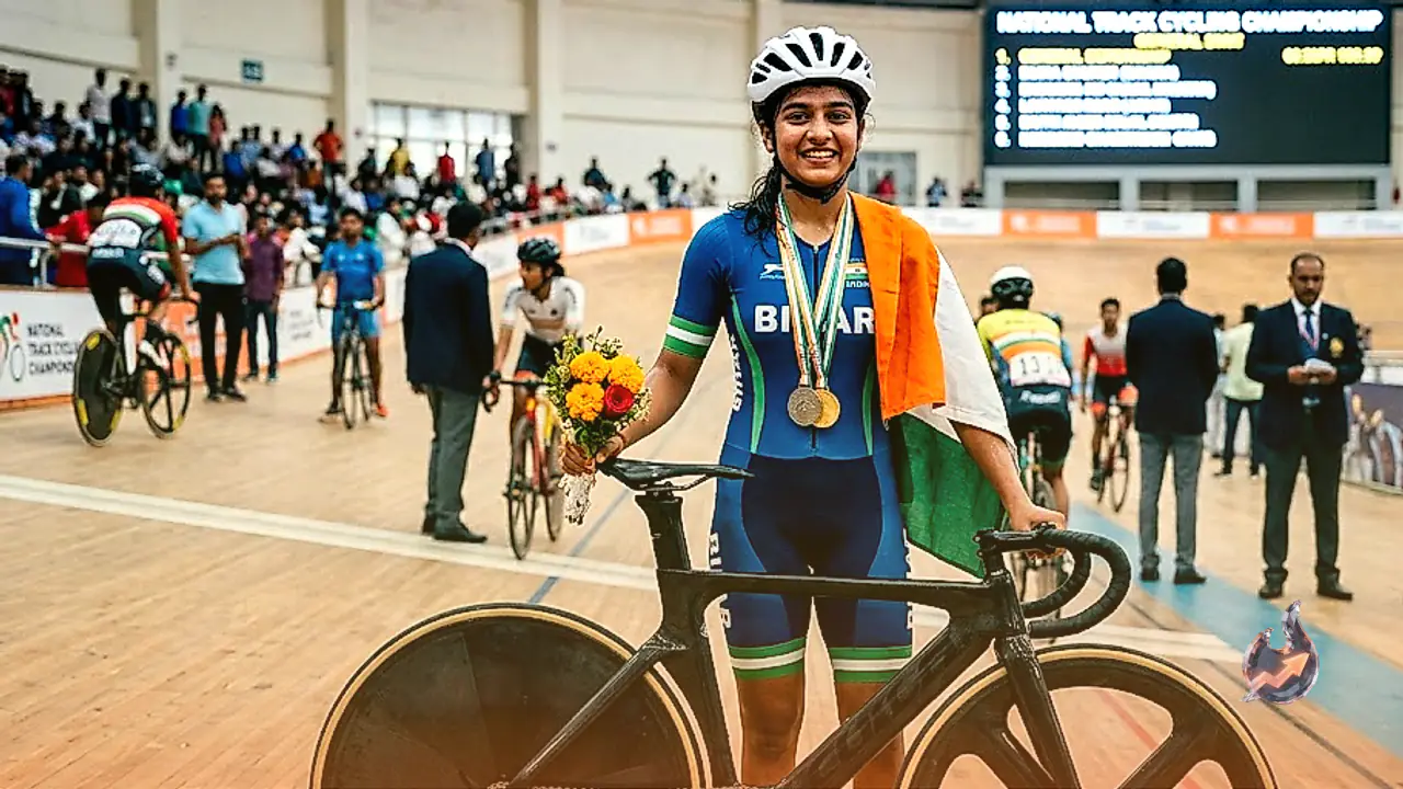 From a Rural Village to the National Podium: How a Bihar Laborer's Daughter Mastered Track Cycling