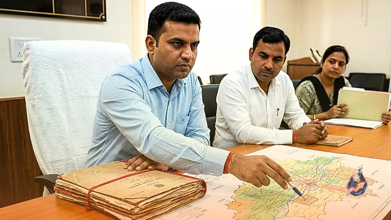 Bihar officials cancel fraudulent land records covering 900 acres in Saran, order fresh survey of government plots