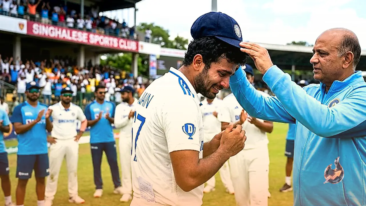 Saransh Jain's Test Debut: A Father's Cancer Battle Letter, Domestic Grind, and India Cap