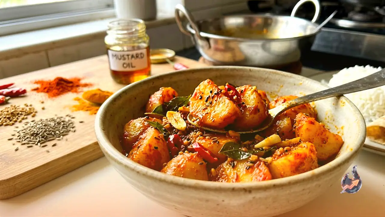 Forget Boring Boiled Potatoes and Make This Fiery Instant Aloo Achar Instead