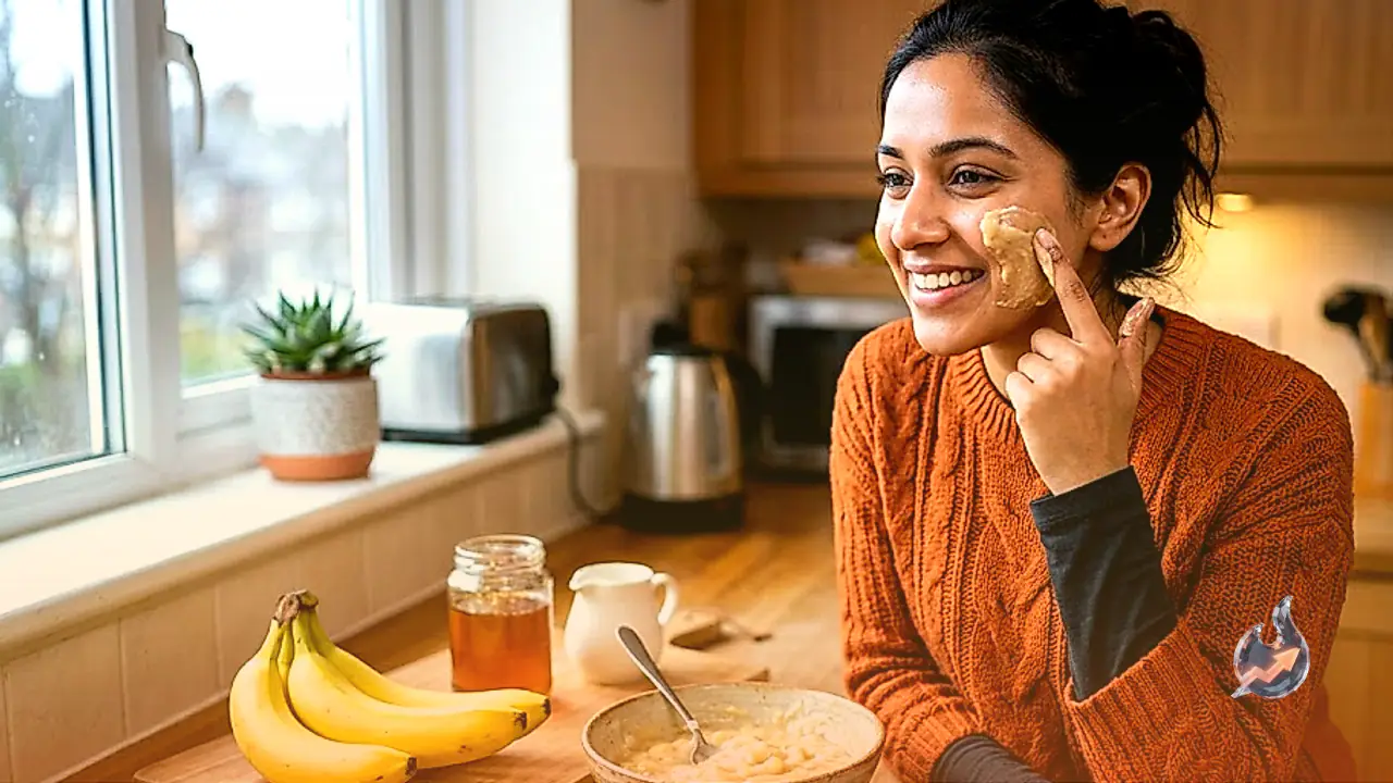 Keep Winter Dryness Away With This Nourishing Banana And Cream Face Pack