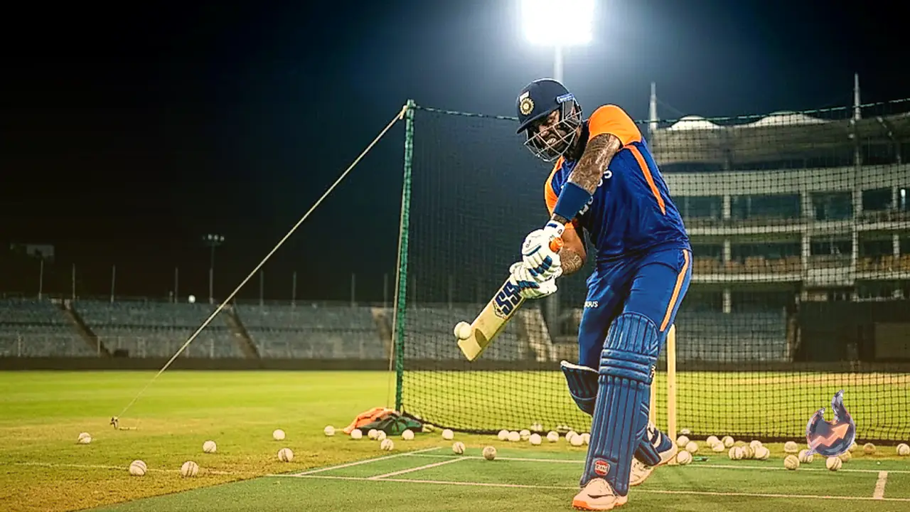 Suryakumar Yadav Signals Return with Intense Midnight Practice Session of 1000 Balls