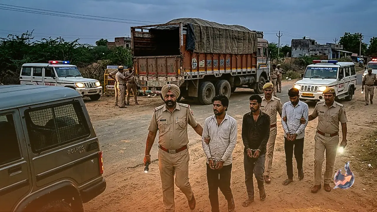 सस्ते कबाड़ के झांसे में 9 लाख की डकैती, 12 जिलों में 1300 किमी पीछा कर दबोचे गए 7 बदमाश