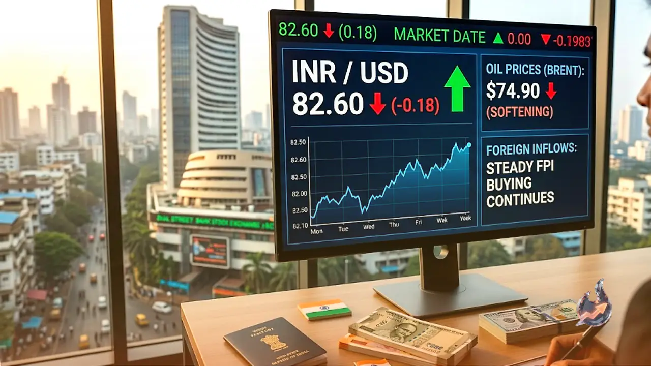 सस्ते कच्चे तेल और विदेशी निवेश के सहारे डॉलर के मुकाबले संभला रुपया