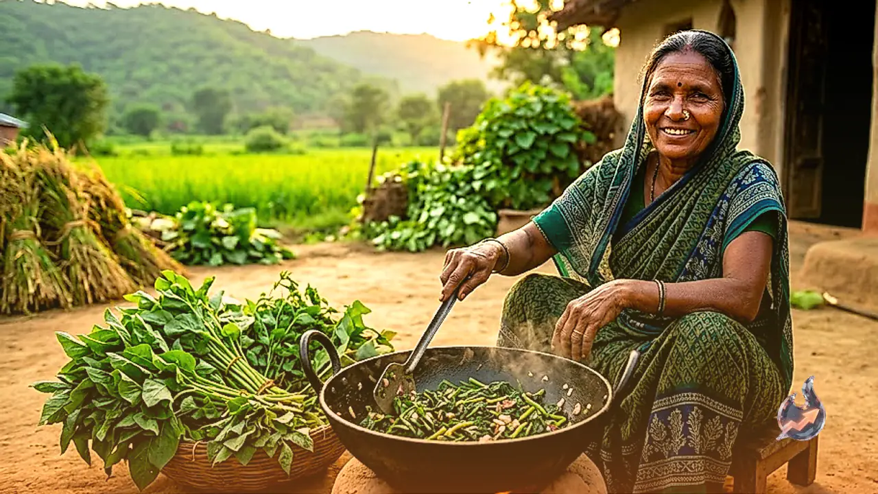 Kanakaua Greens in Satna: A Wild Monsoon Vegetable Enjoyed Across Vindhya and Baghelkhand