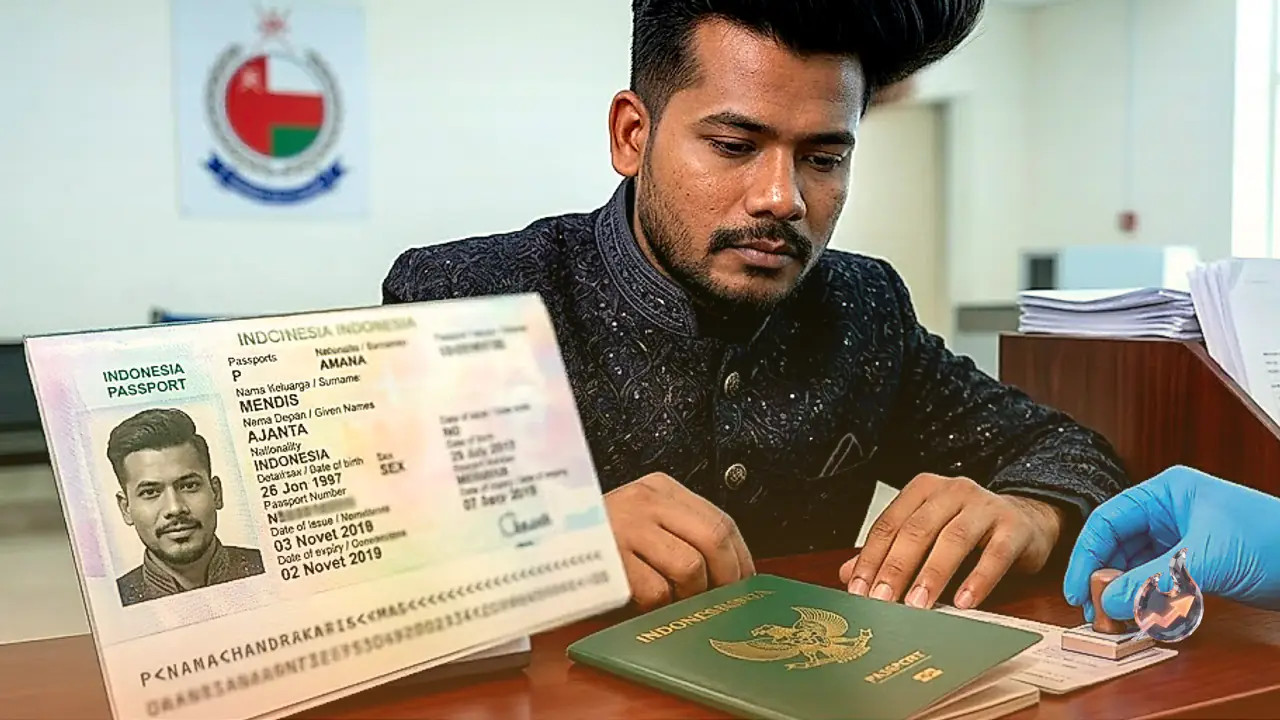 Saurabh Chandrakar's fake passport used a name just one letter away from cricketer Mendis