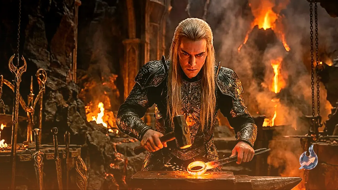 Sauron Forges The Master Ring As Prime Video Unveils Action Packed Glimpse At Third Season