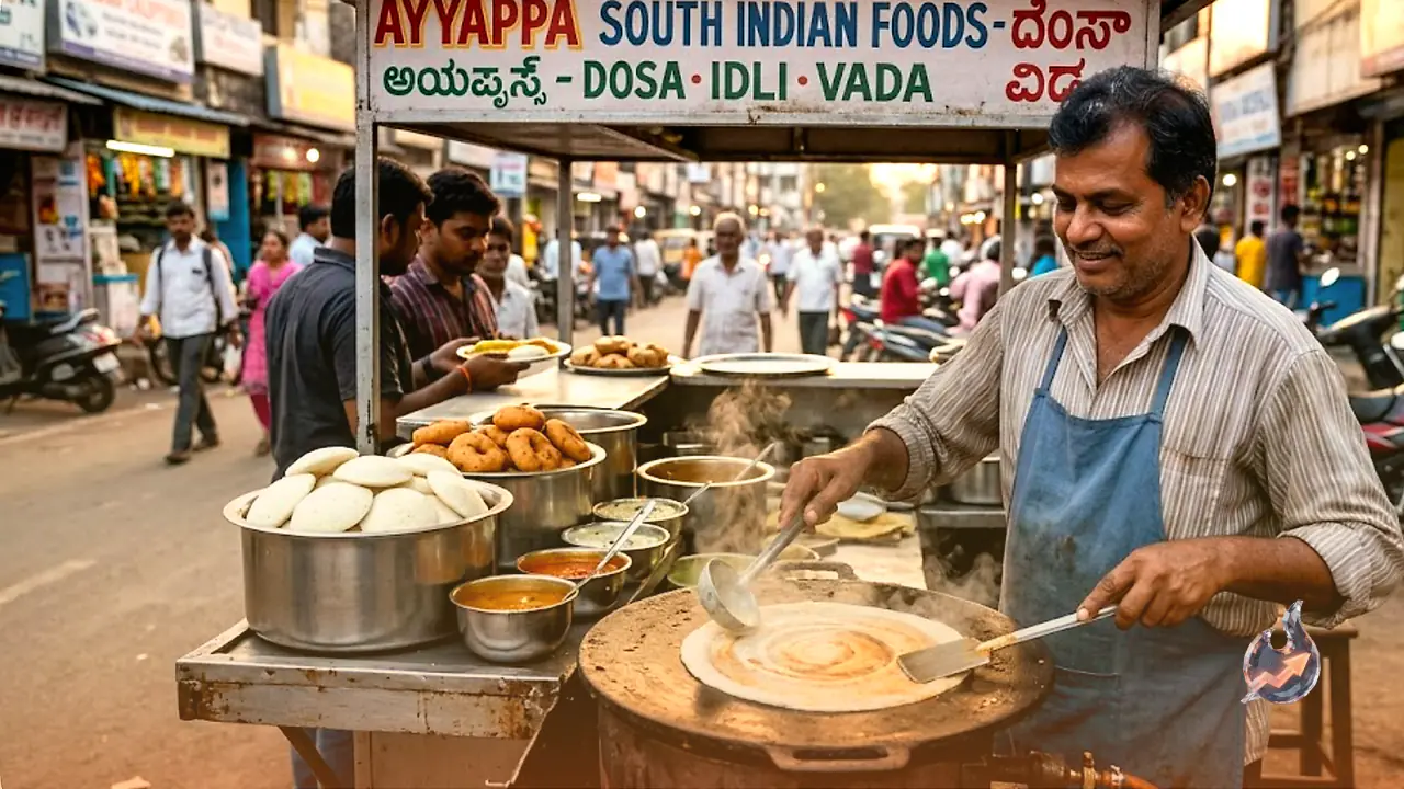 South Indian Food Stall: How to start a profitable business with a 50,000 rupee investment