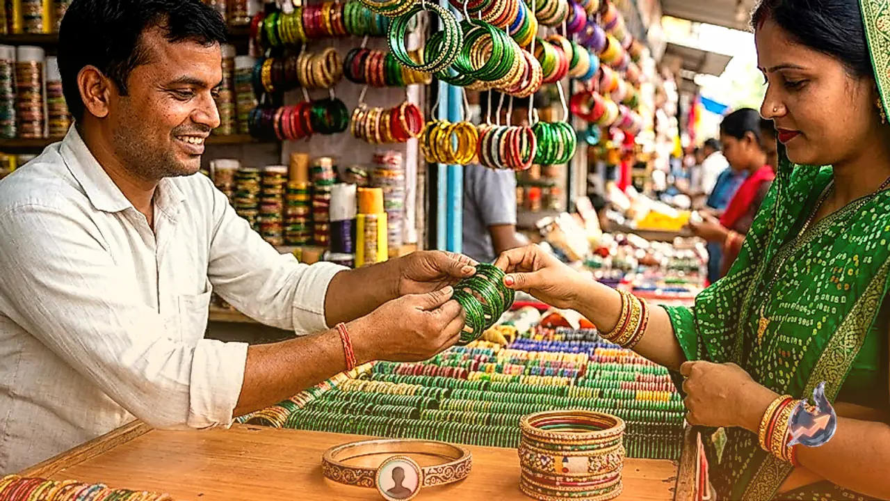 Sawan Special: Ranchi Markets Offer Custom Bangles Starting at Just ₹30
