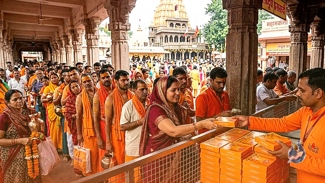 Over 32.64 Lakh Pilgrims Visit Ujjain Mahakaleshwar Temple In First Nine Days Of Sawan As Laddu Prasadi Sales Hit Record Highs