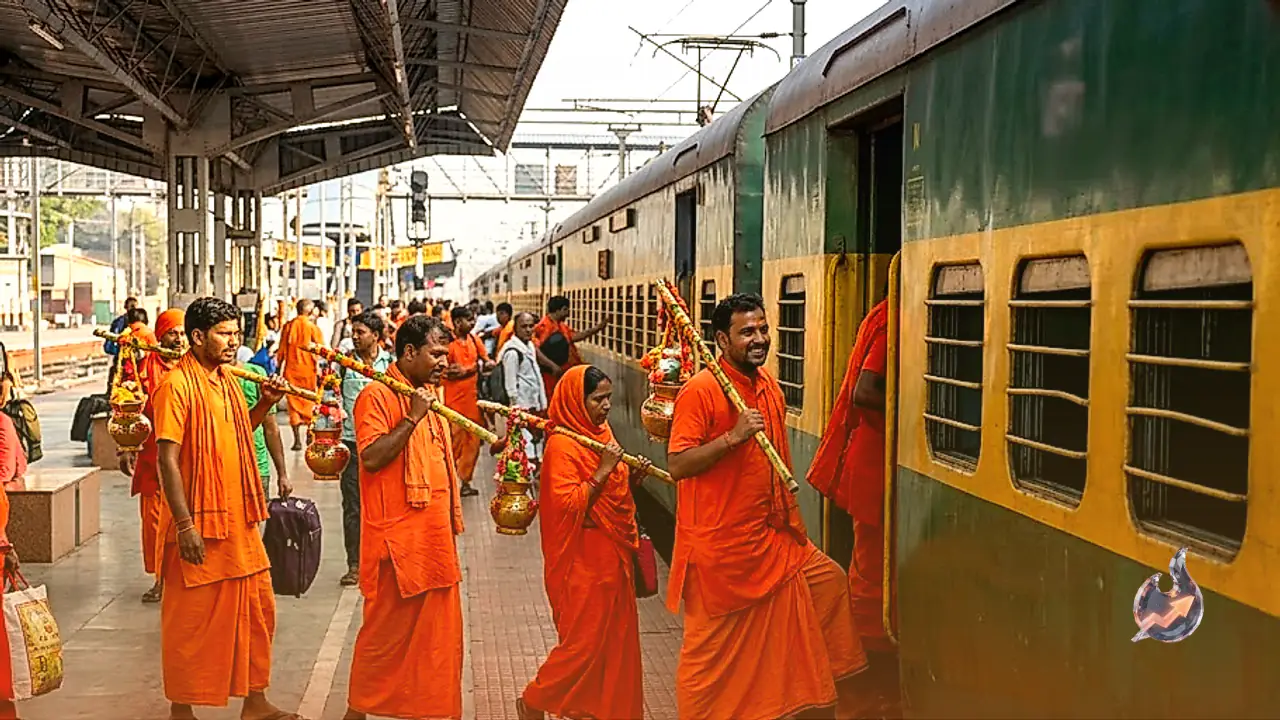 Big Relief for Shravan Devotees: Railways Announces Special Trains for Deoghar Pilgrimage