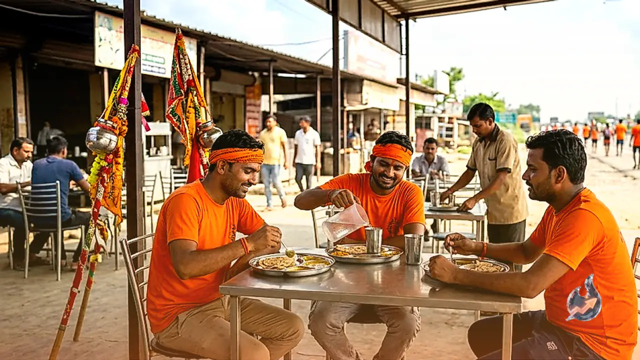 Five Reliable Pure Vegetarian Dhabas Along Moradabad Route for Kanwar Yatra Pilgrims