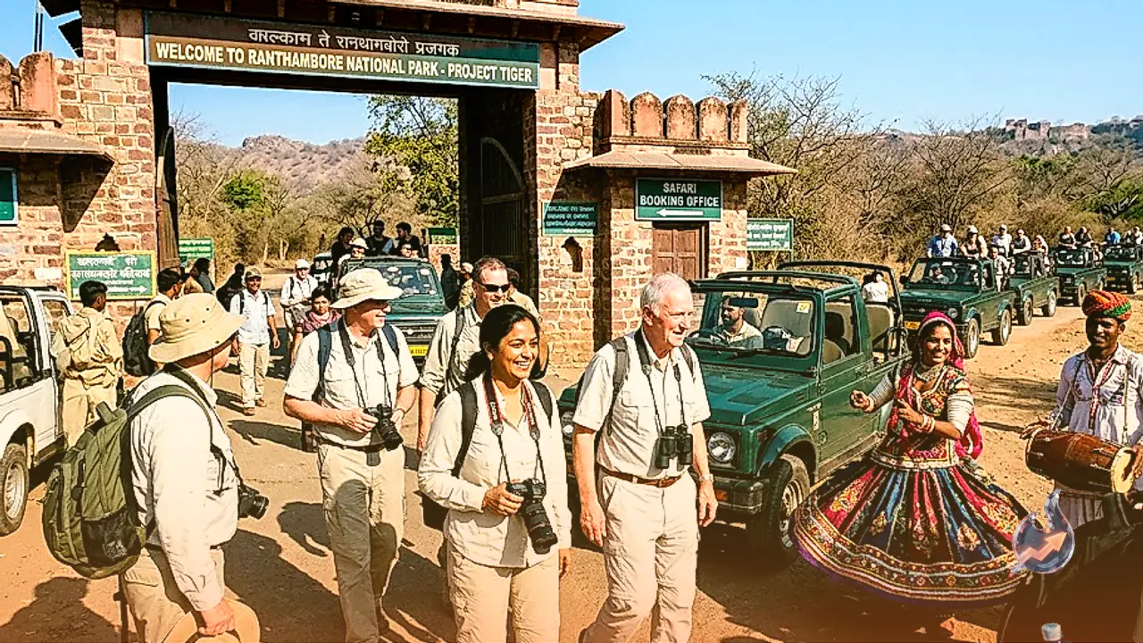 Wildlife Enthusiasts Flock to Sawai Madhopur as Ranthambore Reopens After Three Months