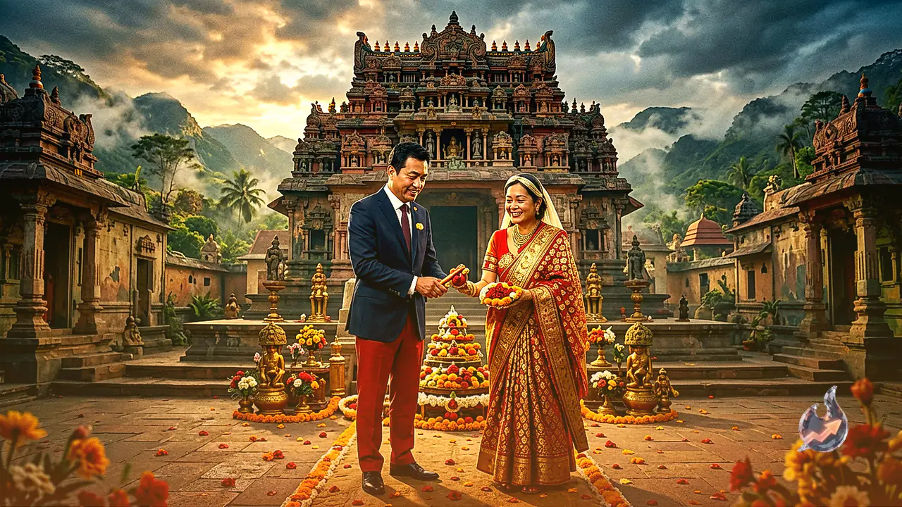 स्कॉटलैंड के नेता मार्टिन डे ने केरल के गुरुवायूर मंदिर में रचाई सनातनी शादी, 10 साल पहले यूके में की थी निधिन चंद से पहली मैरिज