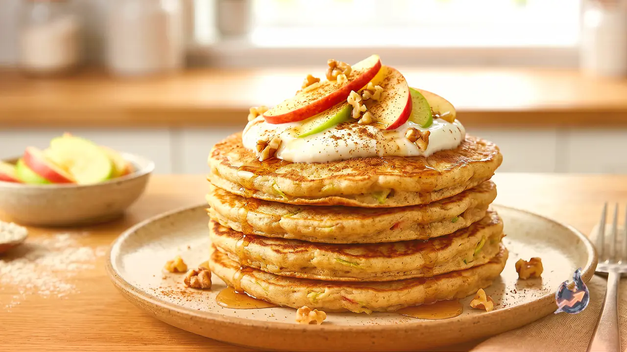 Apple Yogurt Pancakes That Turn Breakfast Special: A Wholesome Recipe Ready in Under 30 Minutes