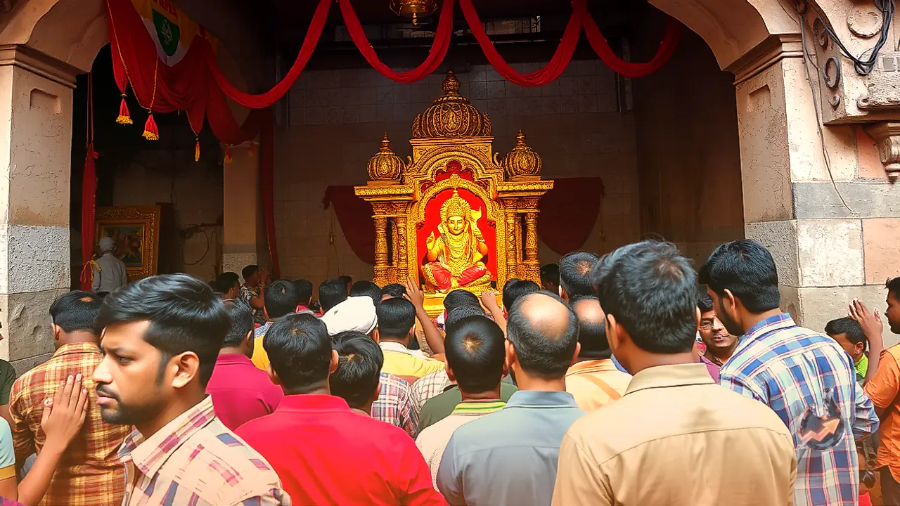 सिकंदराबाद के नाग देवता मंदिर में मन्नत की लाल पोटलियां और दीवार पर सिक्का चिपकाने की अनोखी आस्था