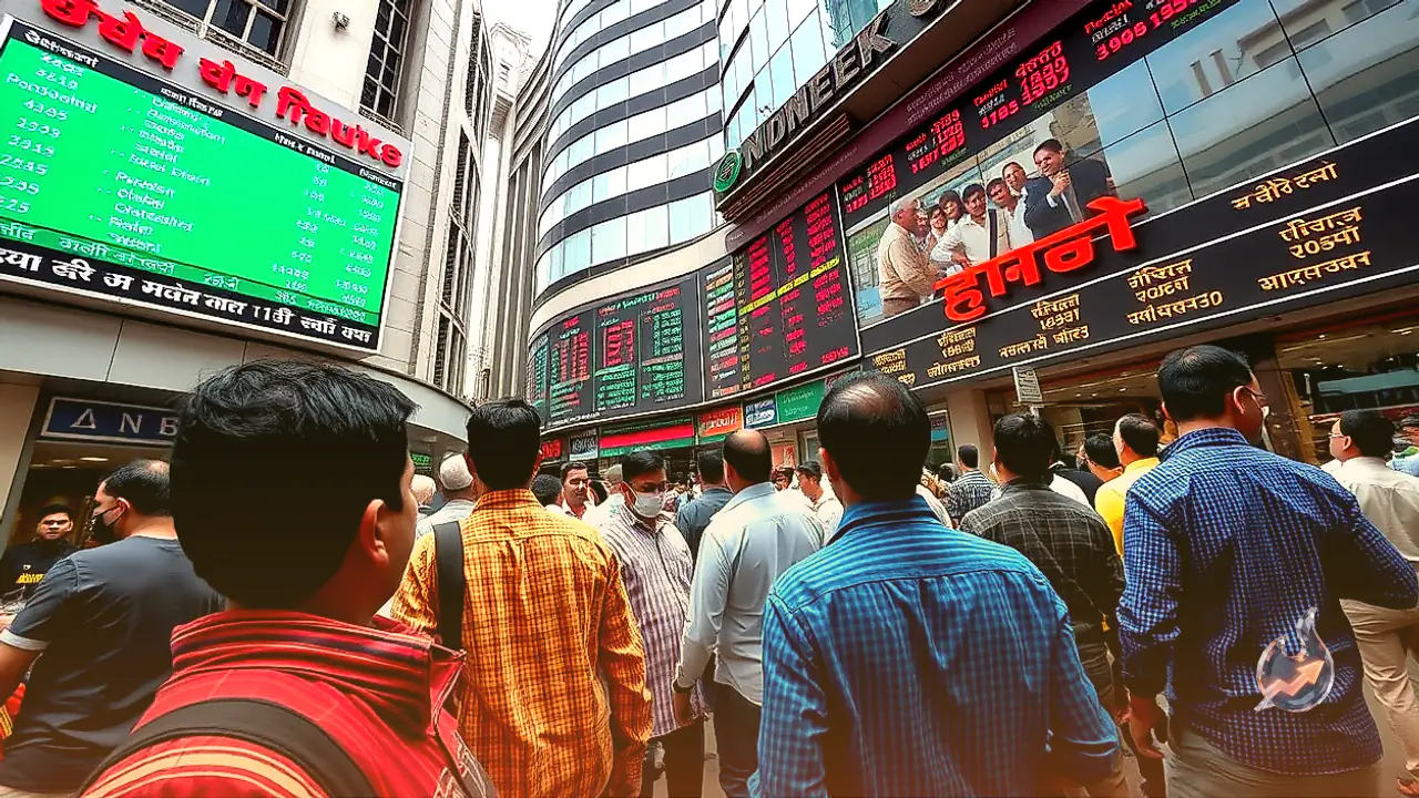 Sensex Slides 429 Points and Nifty Settles at 22,603 as Titan and BEL Tumble