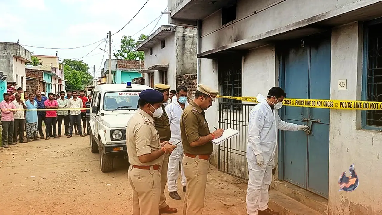 Horrifying Discovery in Seoni as Charred Remains of Two Missing Teachers Found Inside Locked Home