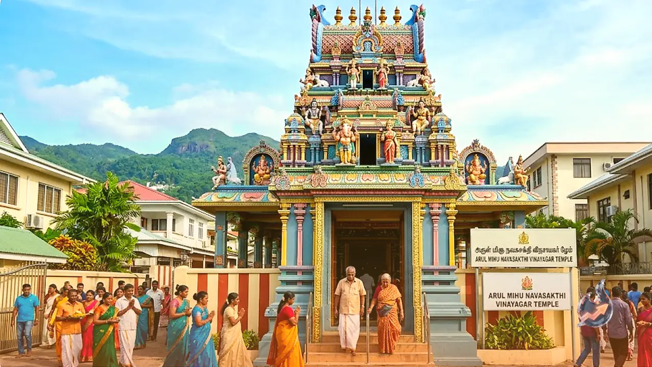 Inside Arul Mihu Navasakthi Vinayagar Temple: The Seychelles Landmark Visited by PM Modi